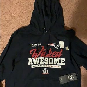 Patriots Super Bowl 51 champion sweatshirt bnwt